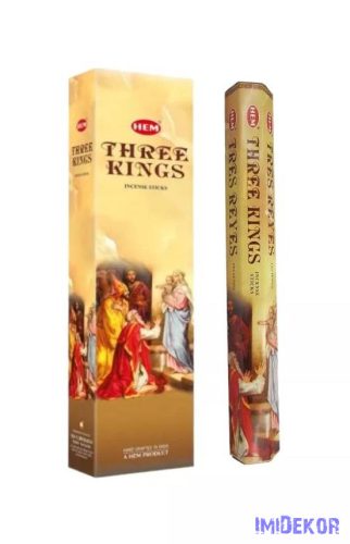 HEM hexa füstölő 20db Three Kings / Három Királyok