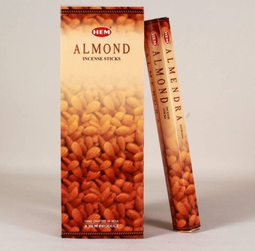 HEM Almond / Mandula füstölő hexa indiai 20 db