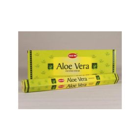 HEM Aloe Vera / Aloé Vera füstölő hexa indiai 20 db