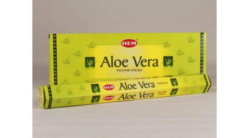 HEM Aloe Vera / Aloé Vera füstölő hexa indiai 20 db