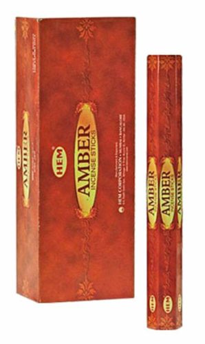 HEM Amber / Borostyán füstölő hexa indiai 20 db