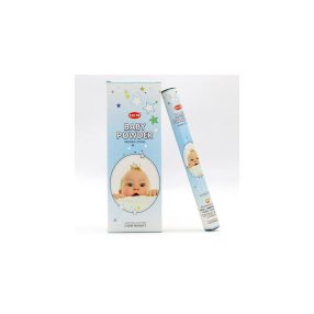 HEM Baby Powder / Babapúder füstölő hexa indiai 20 db