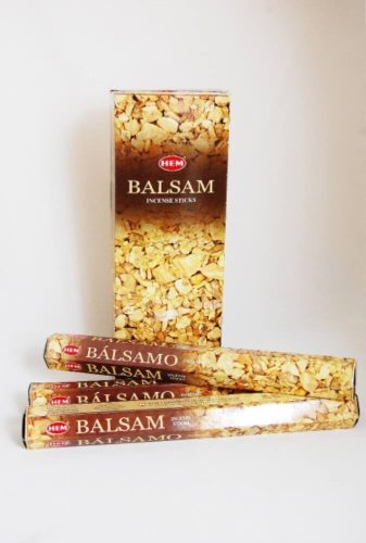 HEM Balsam / Balzsam füstölő hexa indiai 20 db