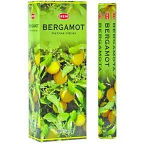 HEM Bergamot / Bergamott füstölő hexa indiai 20 db