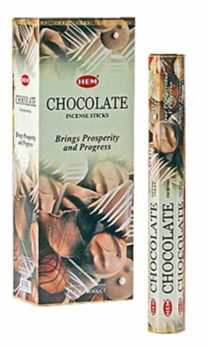 HEM Chocolate / Csokoládé füstölő hexa indiai 20 db