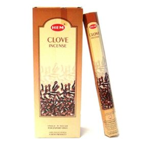 HEM Clove / Szegfűszeg füstölő hexa indiai 20 db