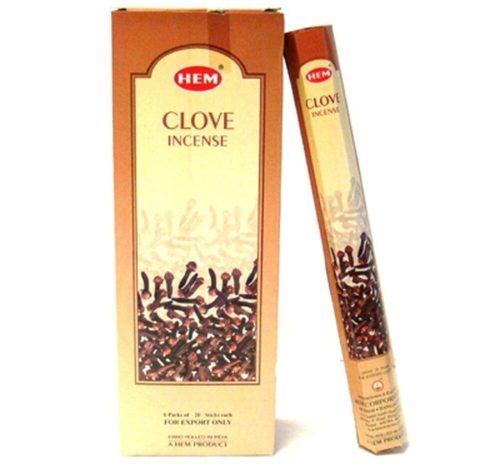 HEM Clove / Szegfűszeg füstölő hexa indiai 20 db