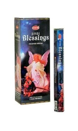 HEM Divine Blessing / Isteni Áldás füstölő hexa indiai 20 db