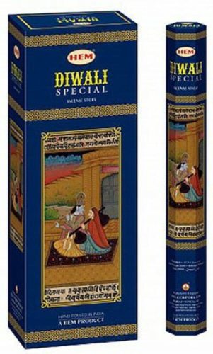HEM Diwali Special / Fényünnep füstölő hexa indiai 20 db