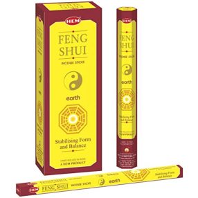   HEM Feng Shui Earth / Feng Shui Föld füstölő hexa indiai 20 db