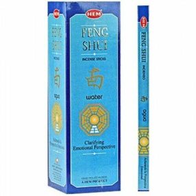   HEM Feng Shui Water / Feng Shui Víz füstölő hexa indiai 20 db