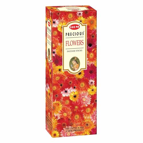 HEM Flowers / Mezei virág mix füstölő hexa indiai 20 db