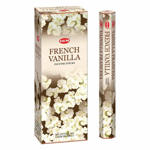HEM French Vanilla / Francia Vanília füstölő hexa indiai 20 db