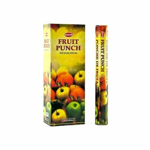 HEM Fruity Punch / Gyümölcsös Puncs füstölő hexa indiai 20 db