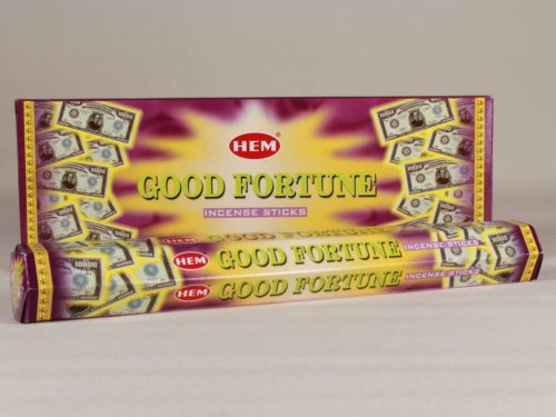 HEM Good Fortune / Jószerencse füstölő hexa indiai 20 db