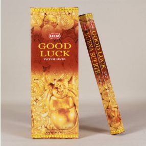 HEM Good Luck / Jó Szerencse füstölő hexa indiai 20 db