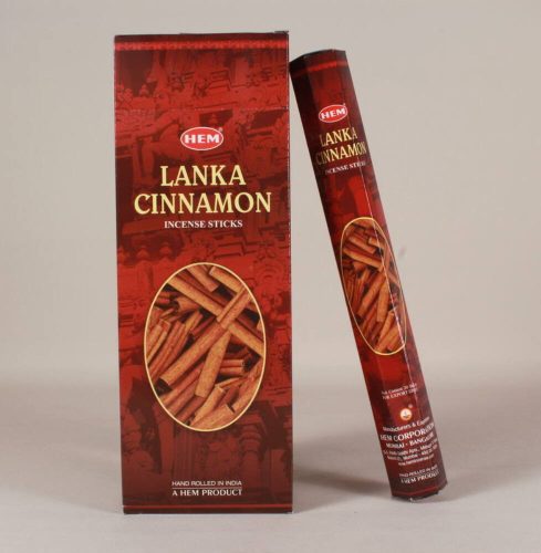 HEM Lanka Cinnamon / Lankai Fahéj füstölő hexa indiai 20 db