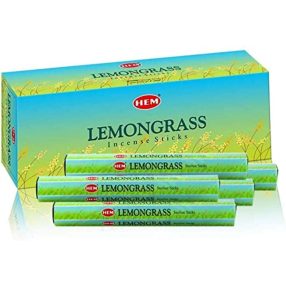 HEM Lemongrass / Citromfű füstölő hexa indiai 20 db