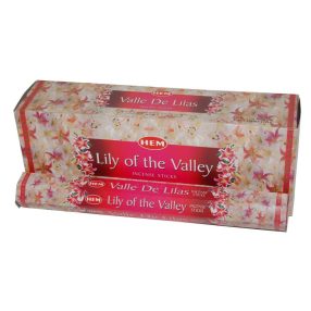   HEM Lily of Valley / Gyöngyvirág füstölő hexa indiai 20 db