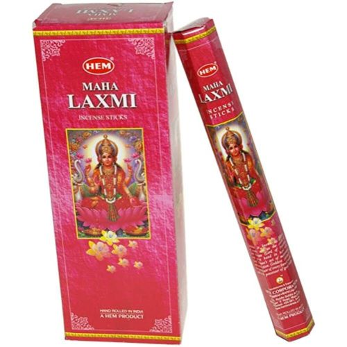 HEM Maha Laxmi füstölő hexa indiai 20 db
