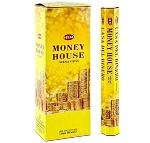 HEM Money House / Pénz Háza füstölő hexa indiai 20 db
