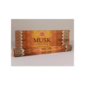HEM Musk / Pézsma füstölő hexa indiai 20 db