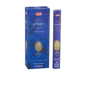 HEM Myrrh / Mirha füstölő hexa indiai 20 db