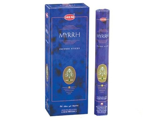 HEM Myrrh / Mirha füstölő hexa indiai 20 db