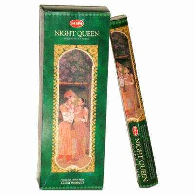 HEM Night Queen / Éjszakai Királynő füstölő hexa indiai 20 db
