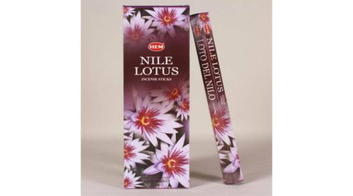 HEM Nile Lotus / Nílusi Lótusz füstölő hexa indiai 20 db