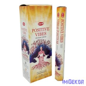   HEM Pozitív Hangulatok / Positive Vibes füstölő hexa indiai 20 db
