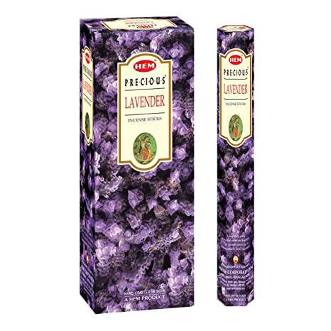 HEM Precious Lavender / Levendula füstölő hexa indiai 20 db