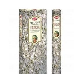   HEM Precious Tuberose / Tubarózsa füstölő hexa indiai 20 db