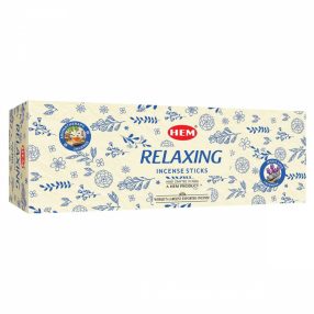   HEM Relaxing Aromatherapy / Relaxáló füstölő hexa indiai 20 db