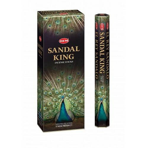 HEM Sandal King / Szantál Király füstölő hexa indiai 20 db