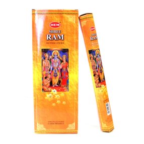 HEM Shree Ram füstölő hexa indiai 20 db