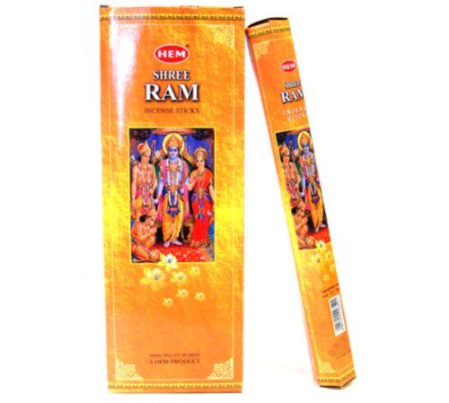 HEM Shree Ram füstölő hexa indiai 20 db
