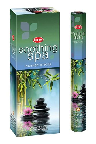 HEM Sooting Spa / Nyugtató Fürdő füstölő hexa indiai 20 db