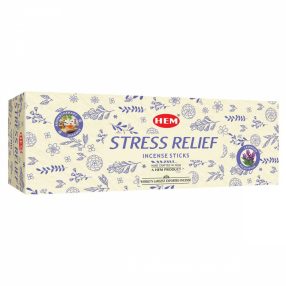   HEM Stress Relief Aromatherapy / Stresszoldó füstölő hexa indiai 20 db