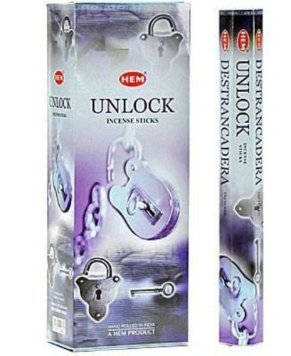 HEM Unlock / Felszabadító füstölő hexa indiai 20 db