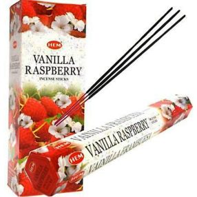   HEM Vanilla Raspberry / Vanília Málna füstölő hexa indiai 20 db