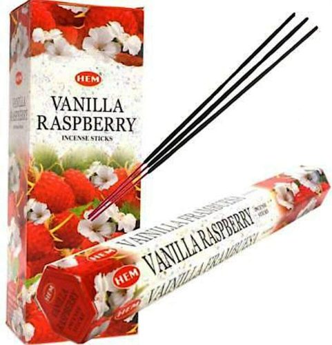 HEM Vanilla Raspberry / Vanília Málna füstölő hexa indiai 20 db