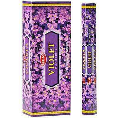 HEM Violet / Ibolya füstölő hexa indiai 20 db