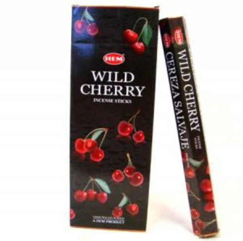 HEM Wild Cherry / Vad Cseresznye füstölő hexa indiai 20 db