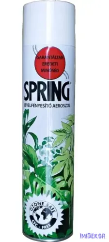 Levélfény SPRING 600 ml dekorációs fújós spray - Levélfényesítő Aeroszol