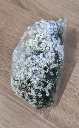 Bogyós rezgő ág művirág selyemvirág díszítő fürt csomag / 48 db / 7 cm