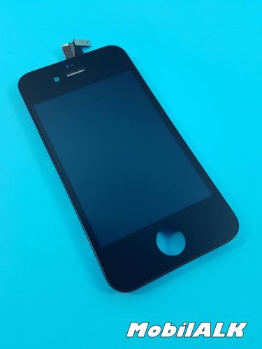 Apple Iphone 4 érintő + LCD komplett kijelző üveg digitizer OEM fekete 