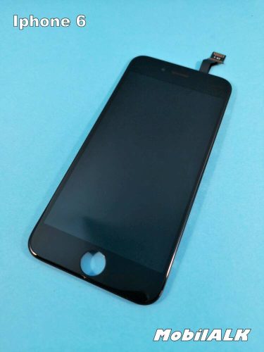 Apple Iphone 6 érintő kijelző komplett kijelző AAA minőség fekete MP
