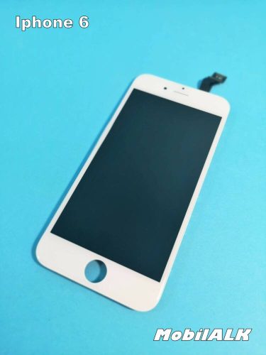 Apple Iphone 6 érintő kijelző komplett kijelző AAA minőség fehér MP
