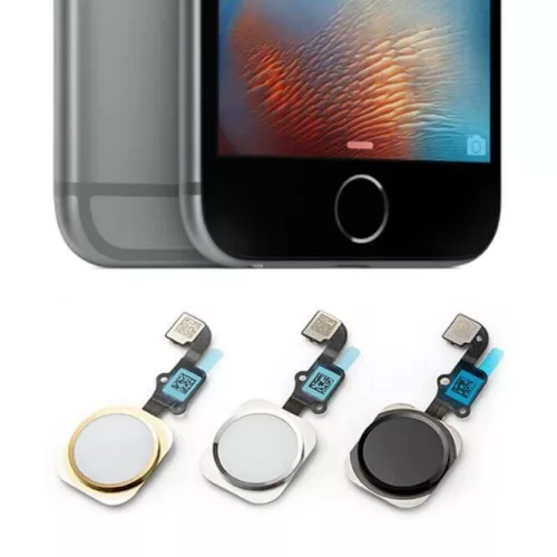 Apple Iphone 7 Plus Home menü gomb ház alkatrész fehér